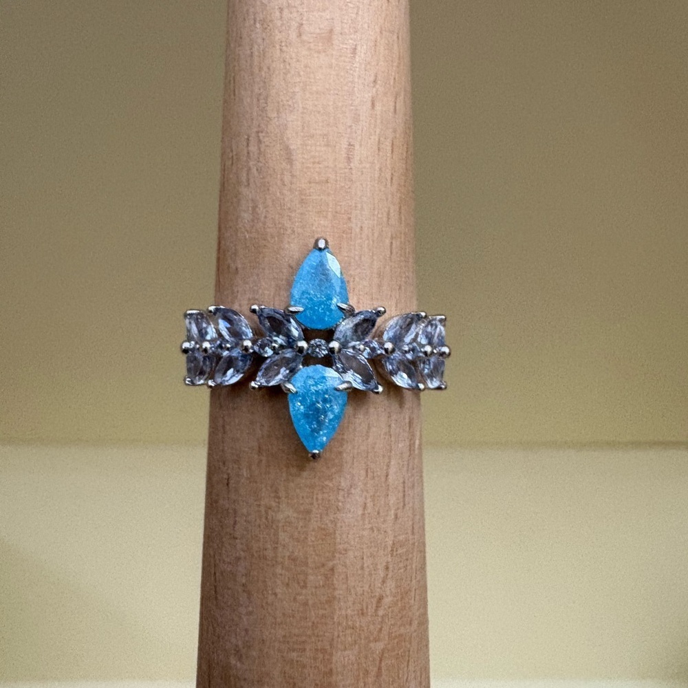 NWOT - Bomb Party “Twice As Nice” RBP7456 .925 Sterling Silver - Size 6.5